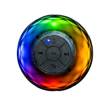 Art + Tech Wireless Bluetooth Splash Proof Shower Speaker Rechargeable