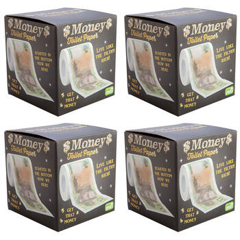 4PK Outback Mates Toilet & Bathroom Paper Tissue Roll 100 AU Dollar Bill 3ply