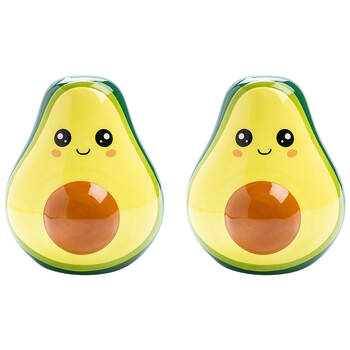 2PK MDI Money Bank Novelty Coin Saver Decor Avocado 12x14cm