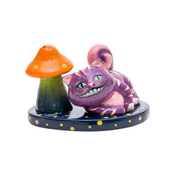 2pc Flavour Mates 3D Salt & Pepper Shaker Set 12.9x9.9x7.8cm Mad Cat w/ Mushroom