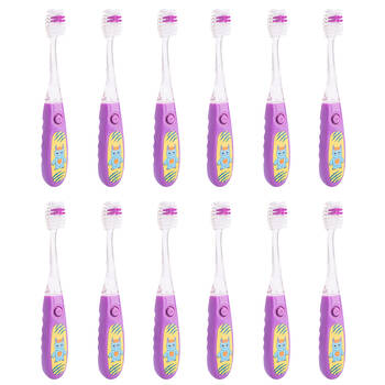 12PK Monsterlings Flashing Toothbrush 26x14.5cm - Monsterling 3y+