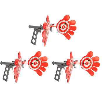 3PK MDI The Fly Slapper Novelty Fly Swatter Gun 39x17cm