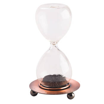 MDI Magnetic Sand Timer Motion Display Desk Decor Toy 5x12.5cm