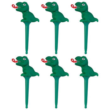 6PK Dino Island Tongue Fun Ballpoint Pen Writing Stationery Kids/Children 3y+