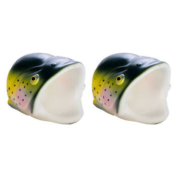 2PK MDI Bottle/Can Cooler Stubby Holder Barware Accessory - Trout