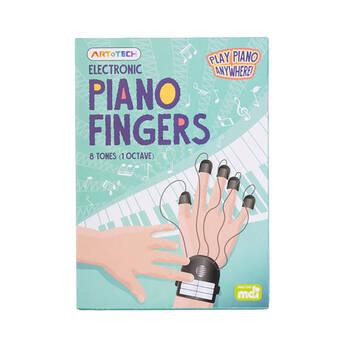 MDI Piano Fingers Portable Electronic Music Easy to Use 8-Tones/1-Octave
