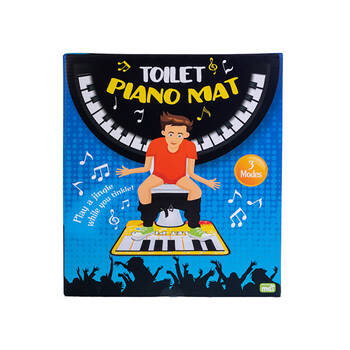 MDI Piano Toilet Mat Waterproof Non-slip Creative Bathroom Music Decoration