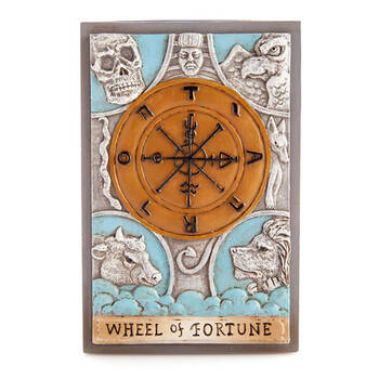 Mystical Worlds Tarot Box Wheel of Fortune Jewellery Trinket Home Decor