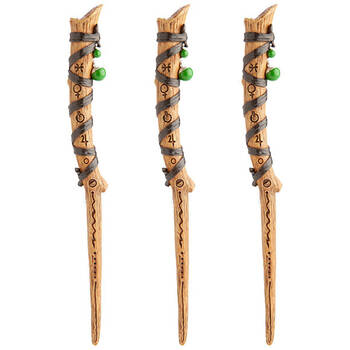 3PK Mystical Worlds Astrological Symbols Sorcerors Wand Cosplay Party Accessory