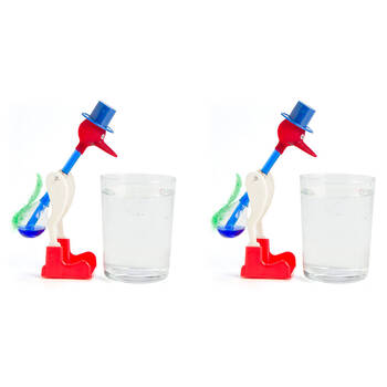 2PK MDI Duncan the Scientific Wonder Drinking Bird 4.8x16.9cm
