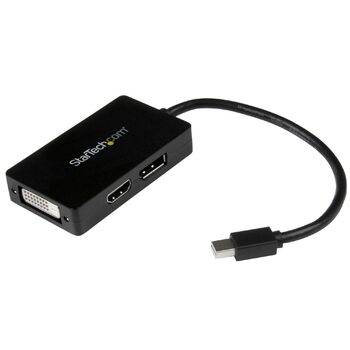 Star Tech Mini DisplayPort to DisplayPort DVI or HDMI Multifunction Adapter