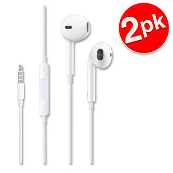 2PK Sansai In-Ear Stereo Headsets Earphone - White