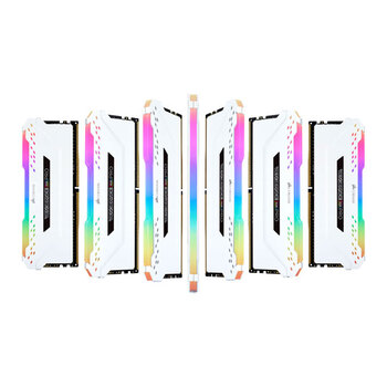 Corsair Vengeance RGB PRO 2x16GB 32GB DDR4 C16 for Gaming PC - White