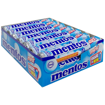 14PK Mentos Roll Pack - Mint