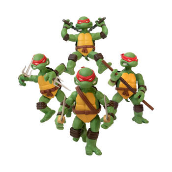  TMNT 5 Points Action Figure Deluxe Box Collectible Set