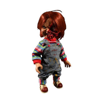  Child's Play 3 Chucky Pizza Face Talking Action Figure 38cm