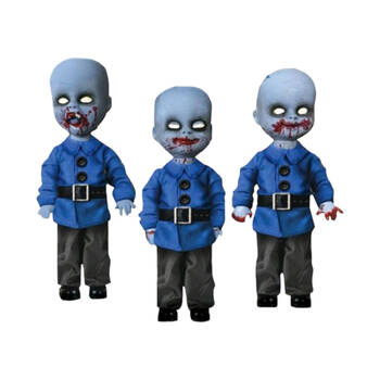 3pc Living Dead Dolls Oz Mini Munchkins Action Figures 21.59cm