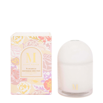 Scent Maison Florabelle 375g Scented Wax Candle - Lemon and Peach