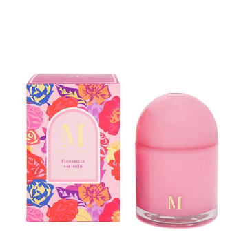 Scent Maison Florabelle 375g Scented Wax Candle - Pink Freesia