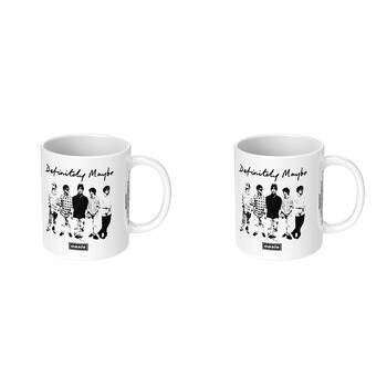 2PK Impact Rock Merchandise Oasis Promo Coffee Mug Black And White