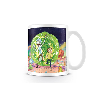 Adult Swim Rick and Morty Portal Themed Coffee Drinking Mug 300ml