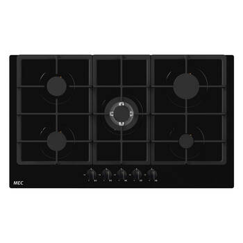 Mec 90cm Glass Gas Benchtop