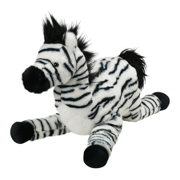 Manhattan Cozy Bunch Zebra Stuffed Animal Soft Plush Toy 0m+