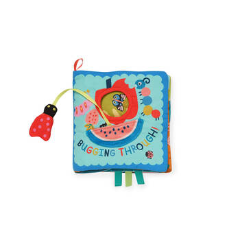 Manhattan Bugging Through Sensory Fabric Book Baby/Toddler Activity Toy 0m+