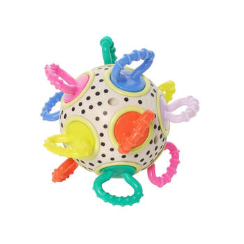 Manhattan Click Clack Colorpop Ball Baby/Infant Sensory Toy 0m+