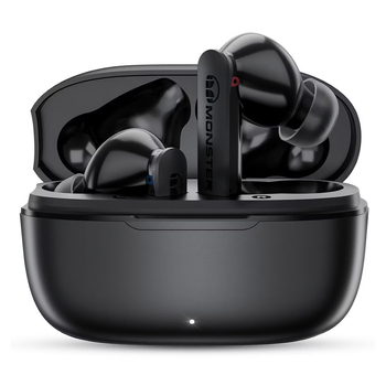 MONSTER®N-Lite Clear Talk Bluetooth Earbuds Set Black