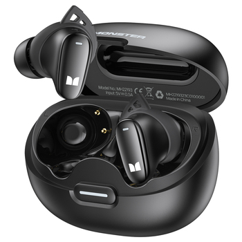 Monster N-Lite 206 Wireless Noise Cancelling Earphones - Black