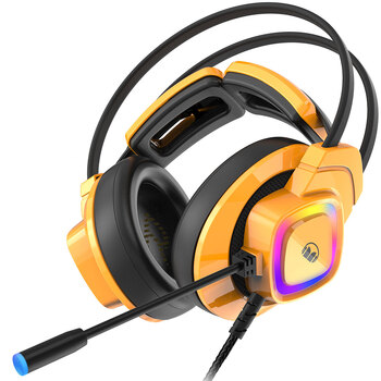 Monster Mission Bot Gaming Headset Yellow
