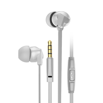 Monster Rave V1 Wired In Ear Headphones 3.5mm Audio Jack Grey
