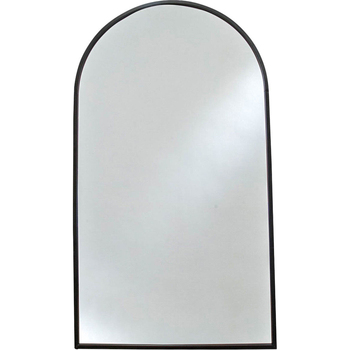 LVD Arch Xl Metal 160.5cm Mirror Wall Hanging Display - Matt Black