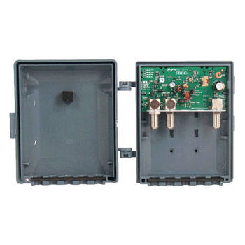 34DB UHF/VHF Masthead F Type LTE/4G + Band1 Filter for TV Antenna