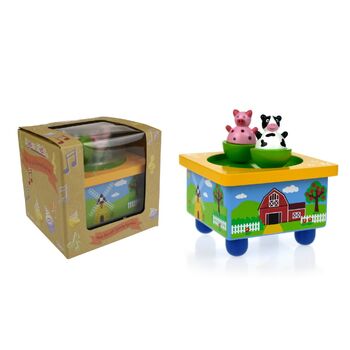 Kaper Kidz Dancing Magnetic Music Box Farm