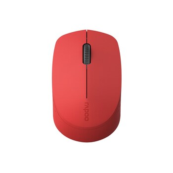 Rapoo M100 Wireless 2.4GHz/Bluetooth Optical Mouse - Red