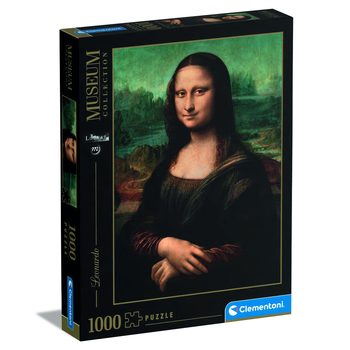 1000pc Clementoni Museum Collection Leonardo Mona Lisa Puzzle