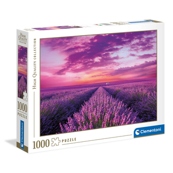 1000pc Clementoni High Quality Collection Lavender Field Puzzle