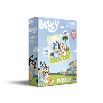 24pc Crown Bluey Kids/Children's Boxed Puzzle Set Assorted 26x23cm 3yrs+