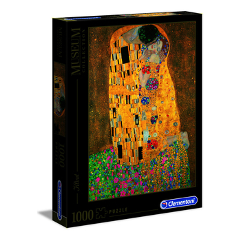 1000pc Clementoni 69x50cm Jigsaw Puzzle Klimt The Kiss Kids Game 8+