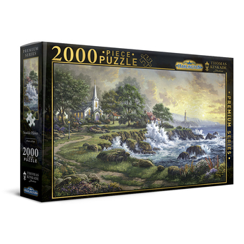 2000pc Harlington Thomas Kinkade Puzzle Seaside Haven 8yrs+ 81x61cm
