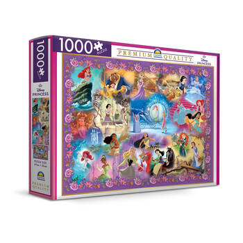 1000pc Crown Premium Jigsaw Puzzle Disney Princess Kids 8y+