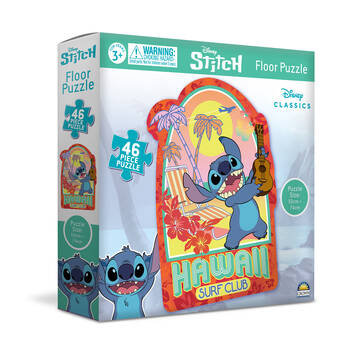 46pc Stitch Floor Jigsaw Puzzle 50x74cm Kids/Toddler 3y+