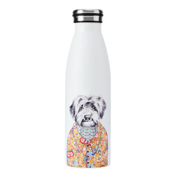 Mikasa x Tipperley Hill Cockapoo Themed Sleeved Insulated Water Bottle 500mL