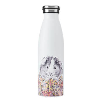 Mikasa x Tipperley Hill Guinea Pig Themed Sleeved Insulated Water Bottle 500mL