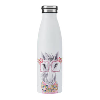 Mikasa x Tipperley Hill Horse Themed Sleeved Insulated Water Bottle 500mL