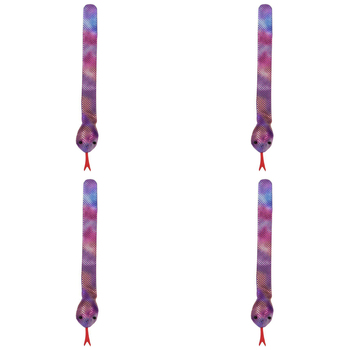 4PK Pocket Money Fun 2362 Snake Sandimals Snap Kids Bracelet 3y+ Assorted