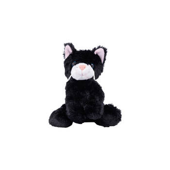 Mary Meyer Catsy Kitty Cat Plush Toy Stuffed Animal 10x15cm - Black