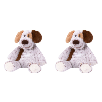 2PK Mary Meyer Marshmallow Animal Puppy 23cm Soft Plush Toy Kids 0+